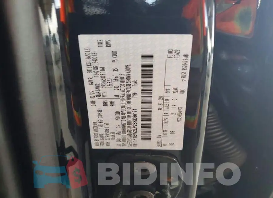 1FTEW2LP2SKD66171 Photo# 12