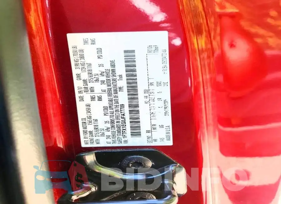 1FTFX1EG0JFA77709 Photo# 12