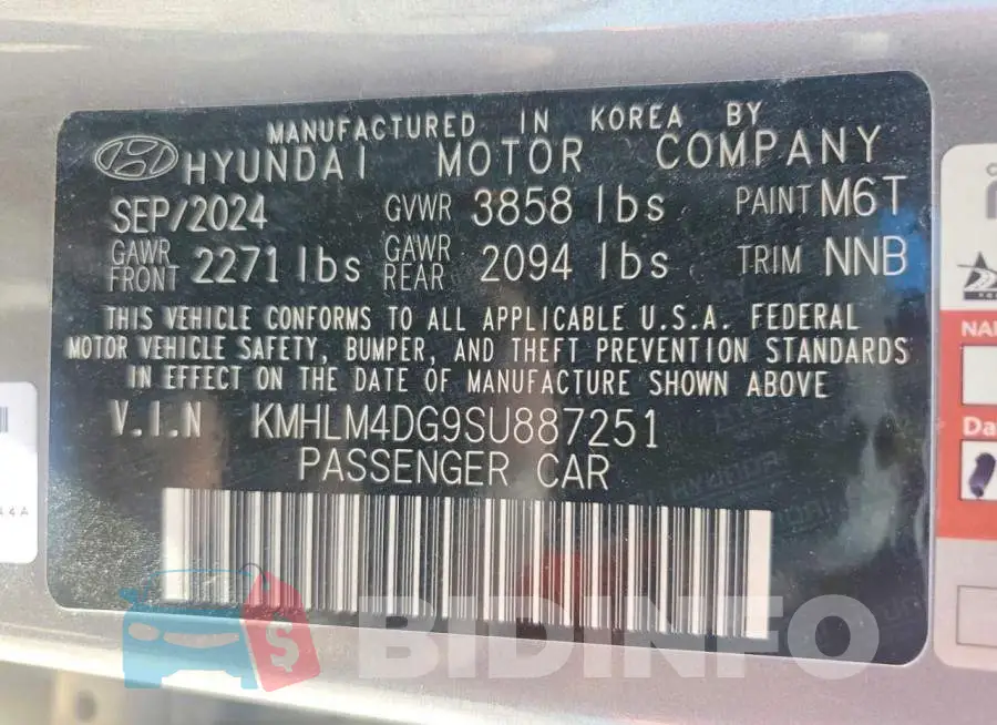 KMHLM4DG9SU887251 Photo# 12
