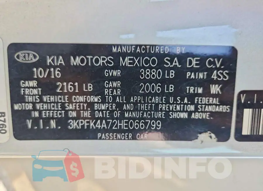 3KPFK4A72HE066799 Photo# 12