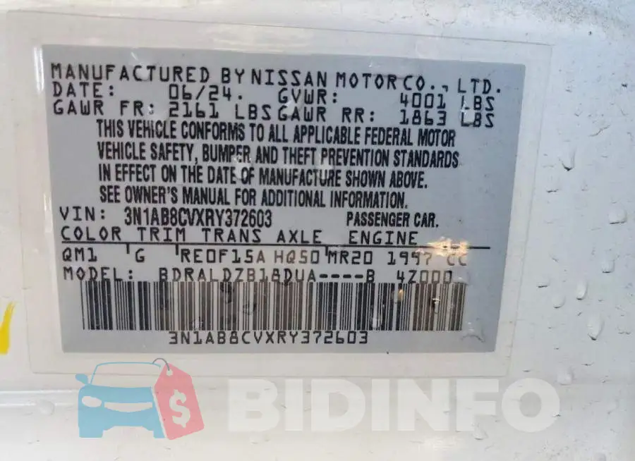 3N1AB8CVXRY372603 Photo# 12