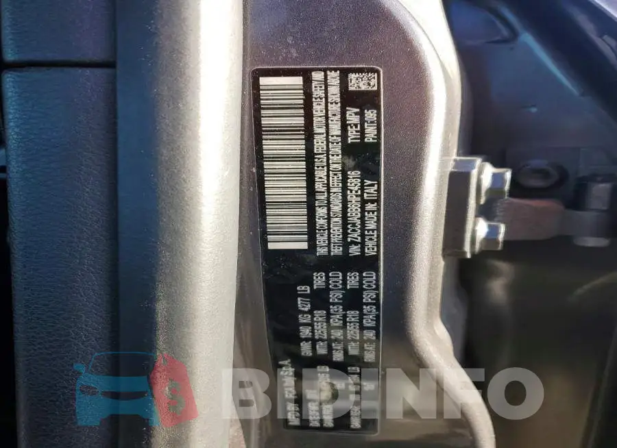 ZACCJABB6HPE45816 Photo# 13