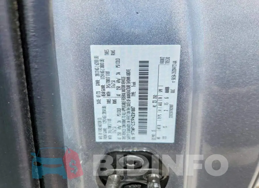 1FTMF1C57PKE91887 Photo# 13