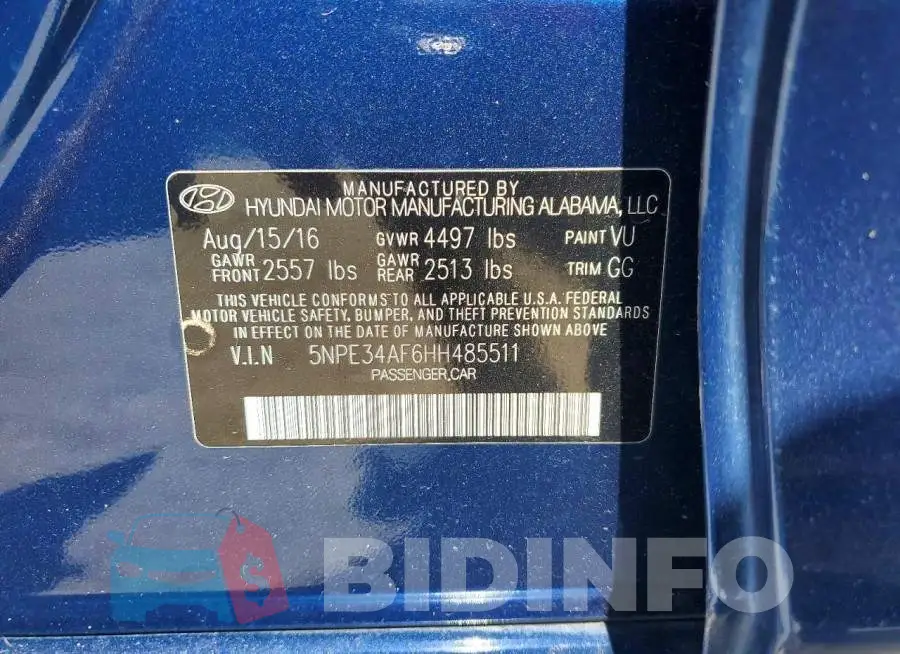 5NPE34AF6HH485511 Photo# 12