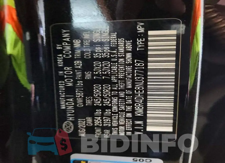 KM8R4DHE8NU377187 Photo# 13