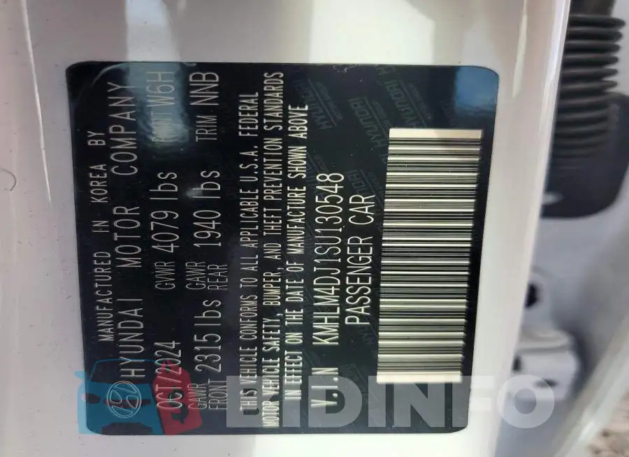 KMHLM4DJ1SU130548 Photo# 13