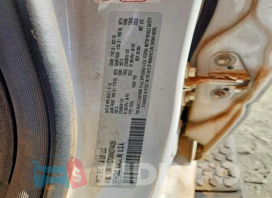 1C6SRFCT5NN374435 Photo# 12