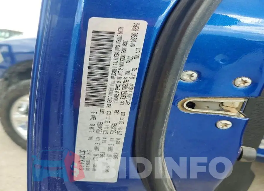 3C6RR7LT7HG574072 Photo# 12