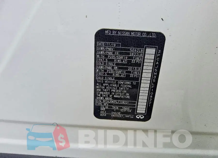 3PCAJ5M35LF108221 Photo# 13