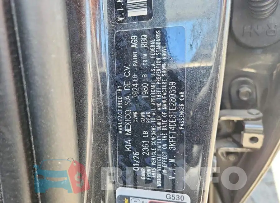 3KPFT4DE3TE280359 Photo# 12