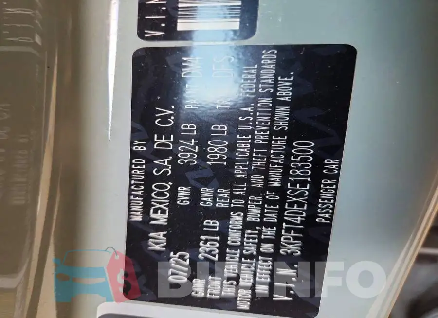3KPFT4DEXSE183500 Photo# 12