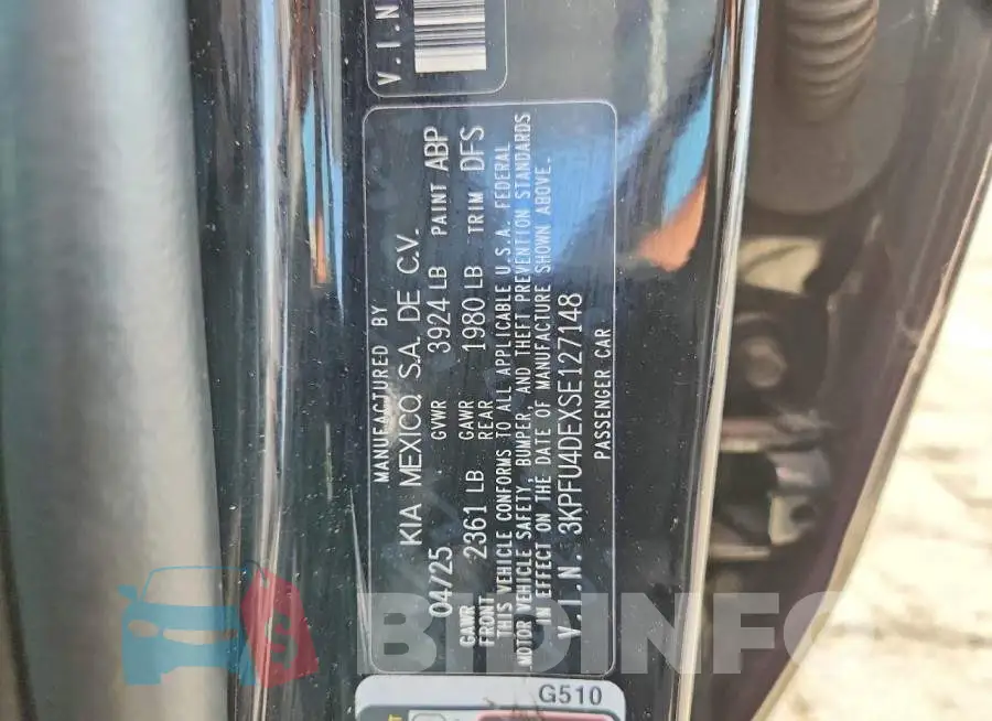 3KPFU4DEXSE127148 Photo# 12