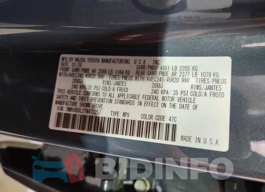 7MMVABDL2TN472257 Photo# 13