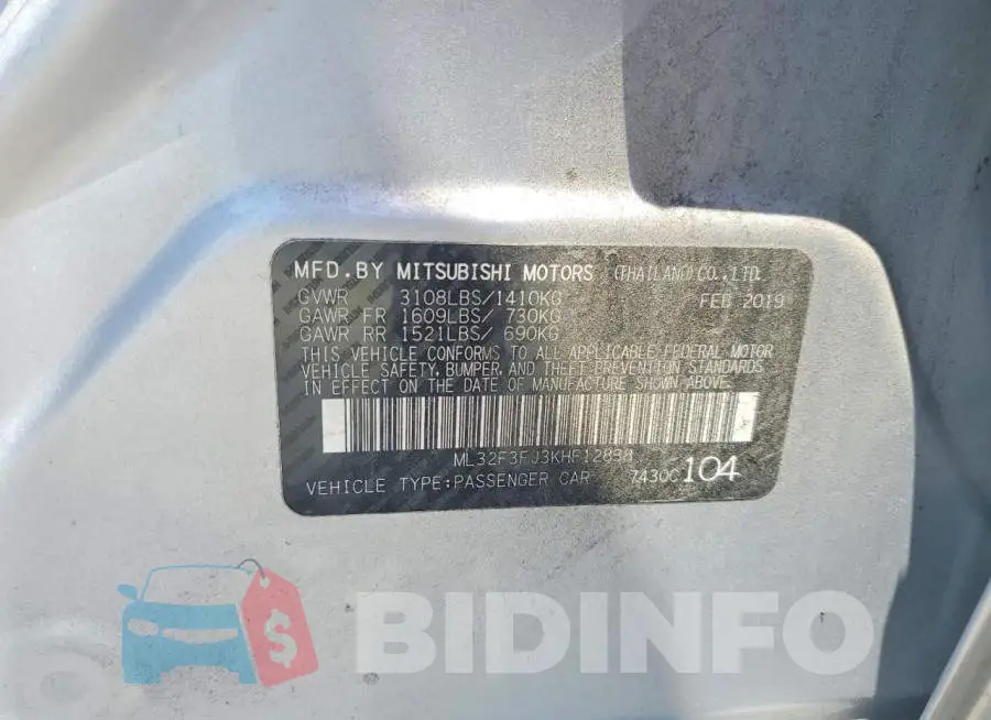 ML32F3FJ3KHF12838 Photo# 12