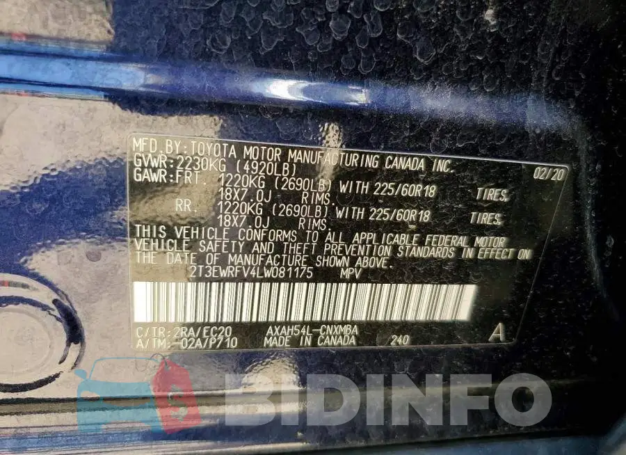 2T3EWRFV4LW081175 Photo# 13