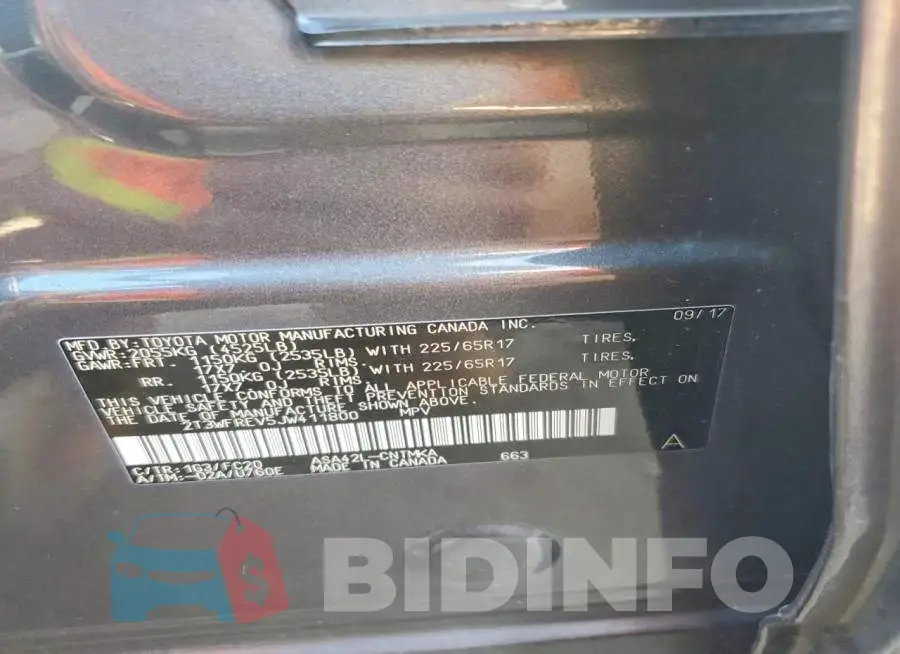 2T3WFREV5JW411800 Photo# 13