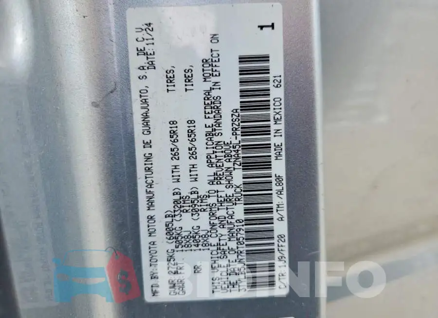 3TYLB5JN7RT057910 Photo# 12