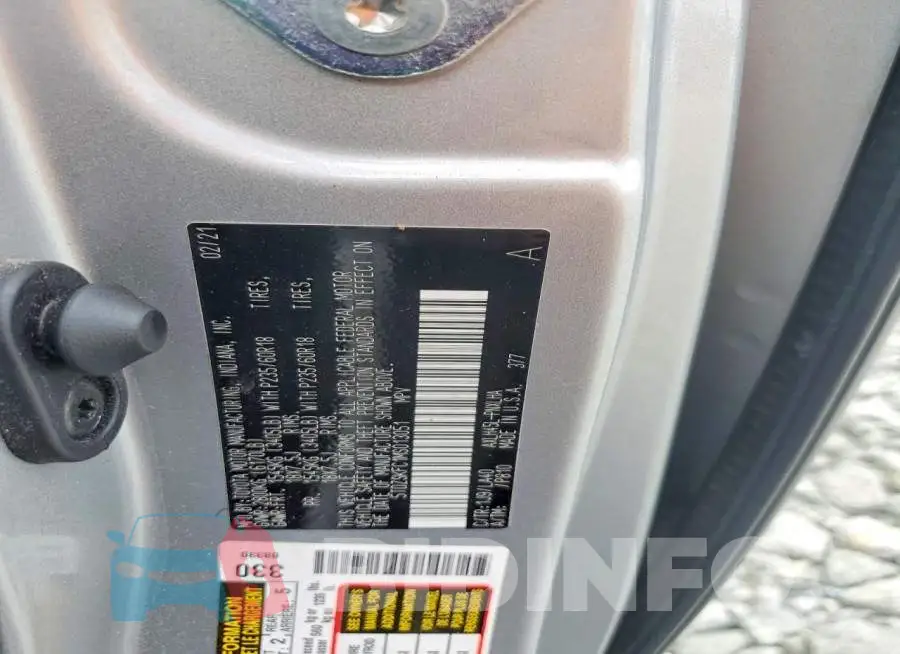5TDZSKFC1MS013051 Photo# 13