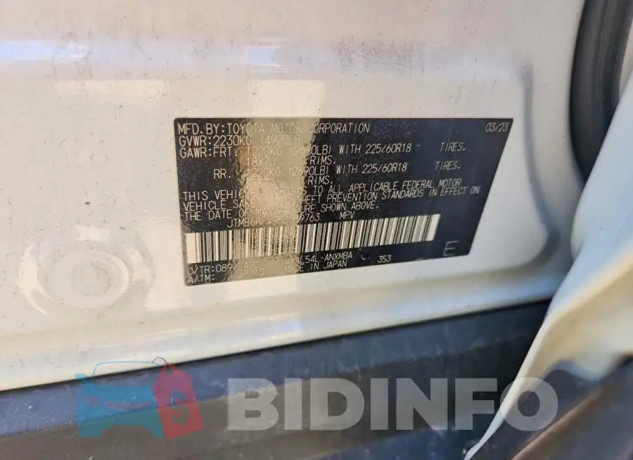 JTMB6RFV9PD089763 Photo# 13