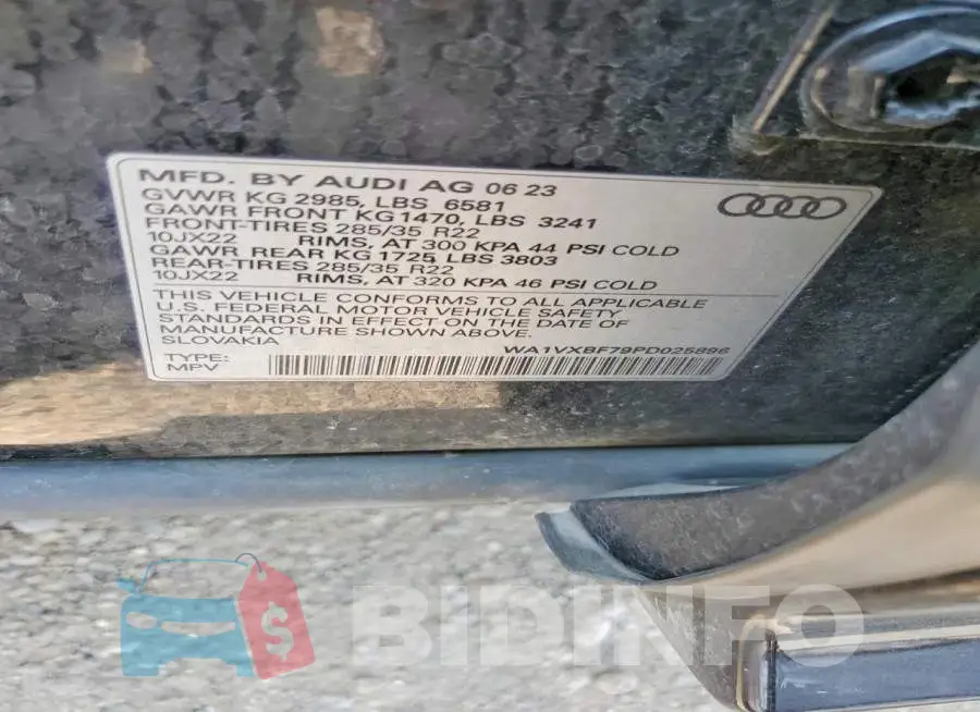 WA1VXBF79PD025896 Photo# 12