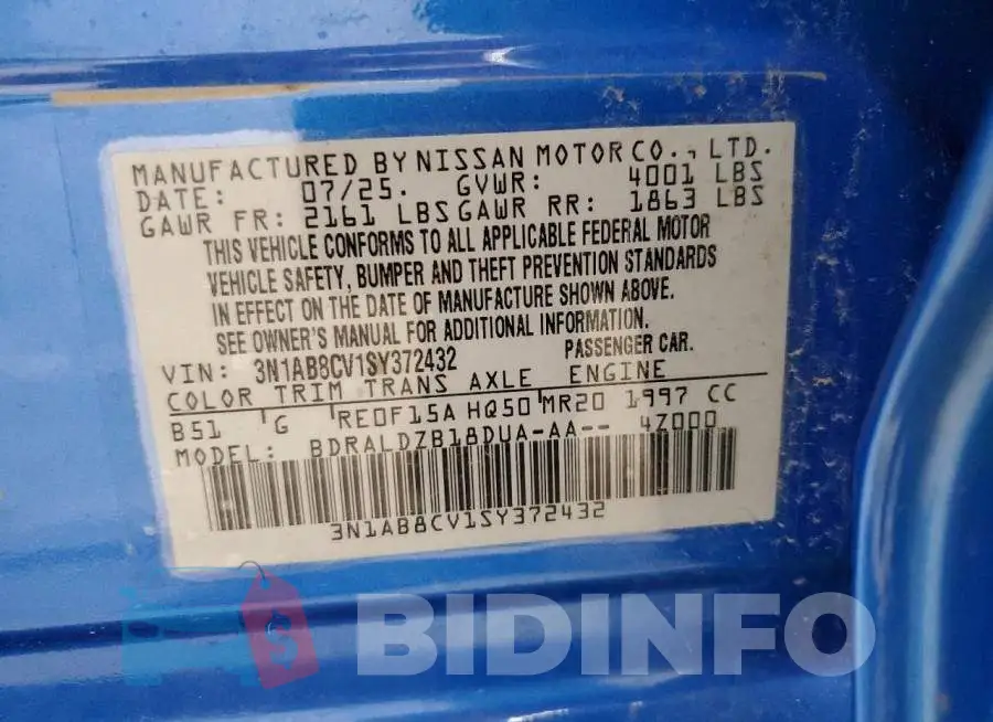 3N1AB8CV1SY372432 Photo# 12