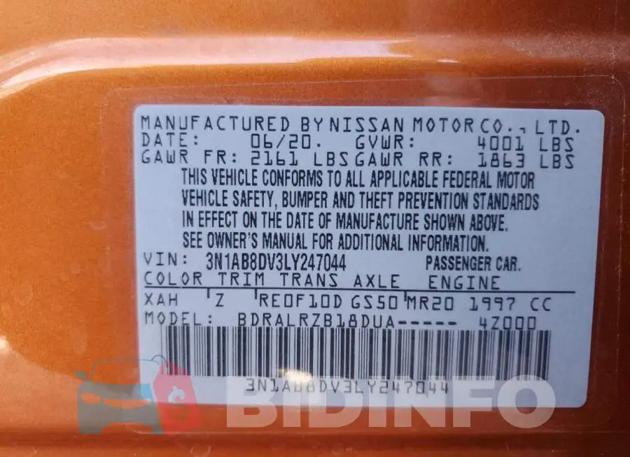 3N1AB8DV3LY247044 Photo# 12