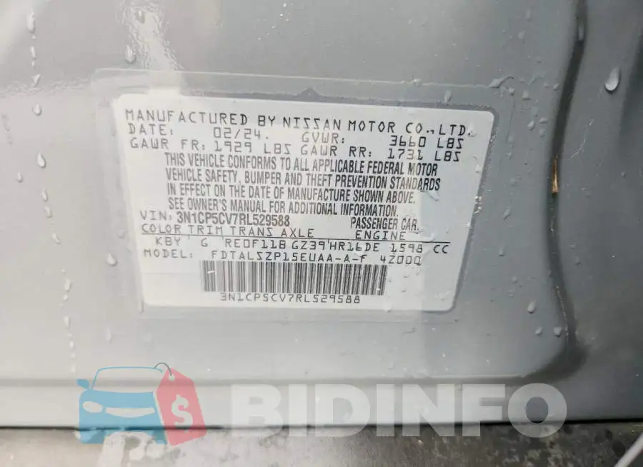 3N1CP5CV7RL529588 Photo# 14