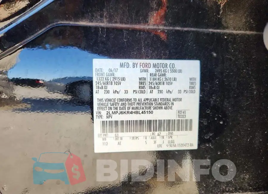 2LMPJ6KR4HBL45150 Photo# 14