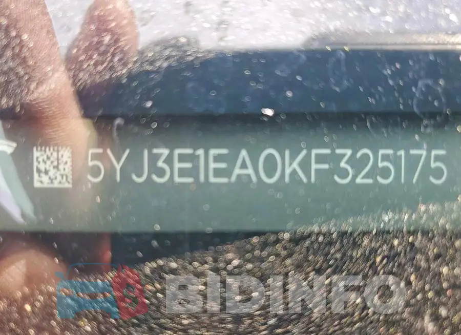 5YJ3E1EA0KF325175 Photo# 12