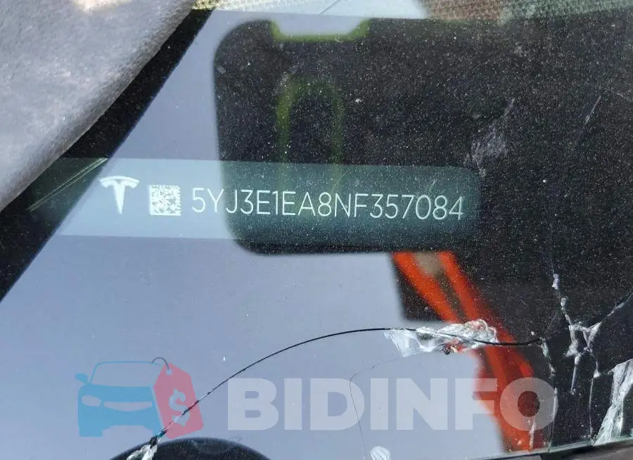 5YJ3E1EA8NF357084 Photo# 12