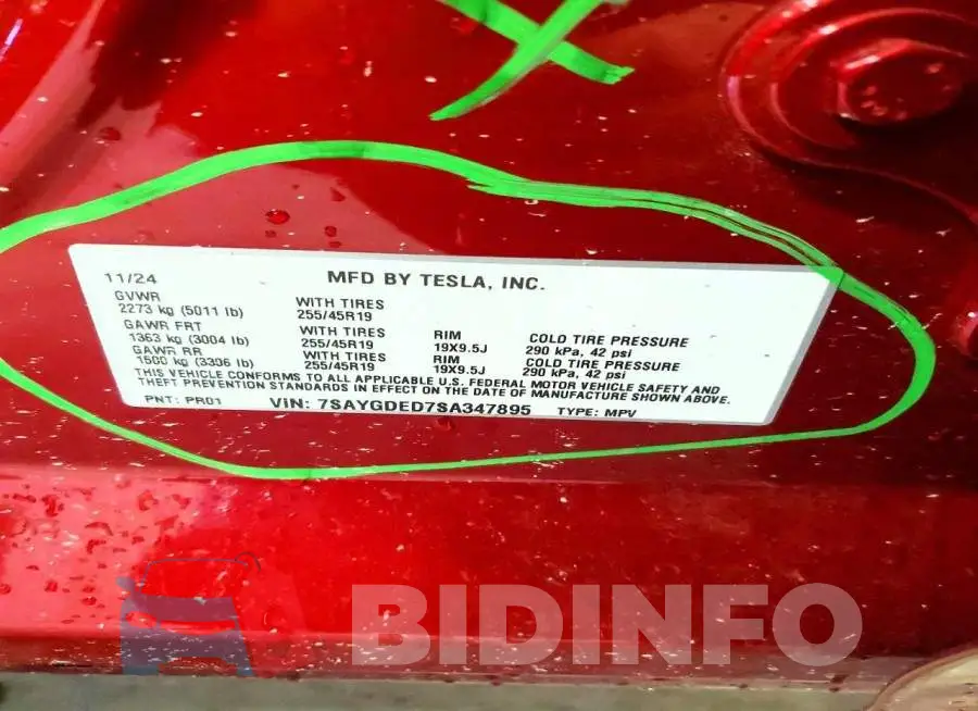 7SAYGDED7SA347895 Photo# 13