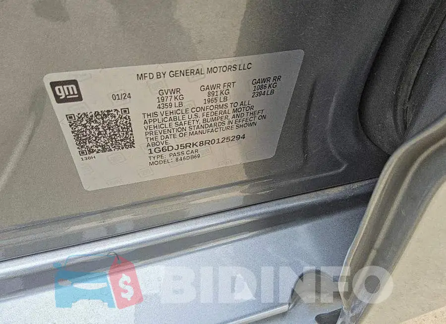 1G6DJ5RK8R0125294 Photo# 12