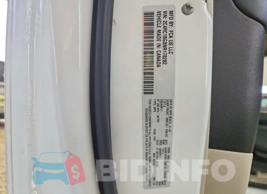 2C4RC1BG8NR178282 Photo# 13