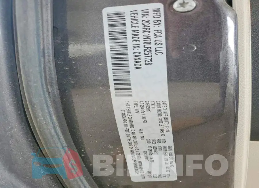 2C4RC1N70LR257728 Photo# 13