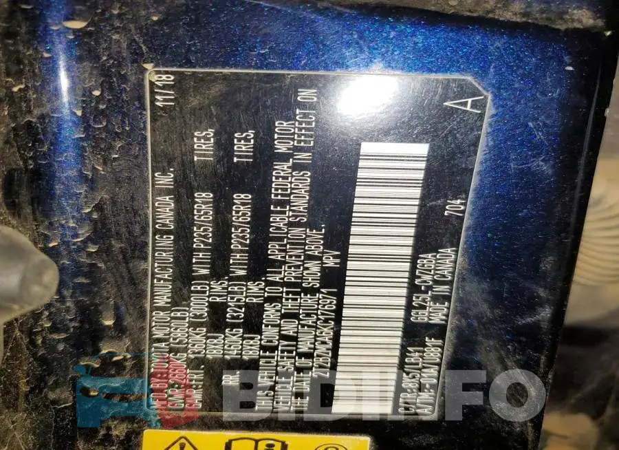 2T2BZMCA6KC176971 Photo# 13