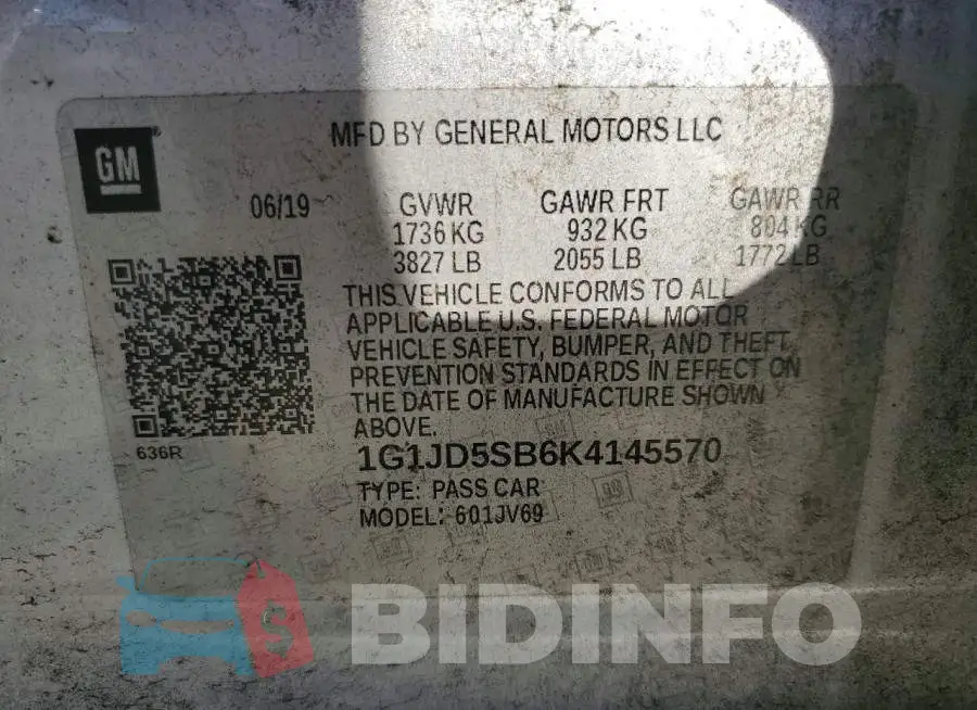 1G1JD5SB6K4145570 Photo# 12