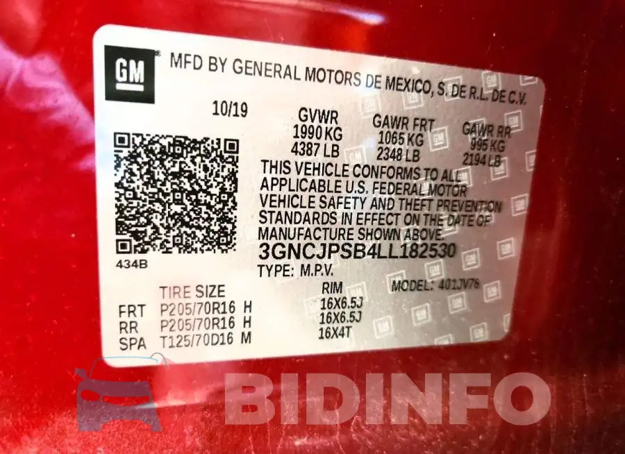 3GNCJPSB4LL182530 Photo# 13