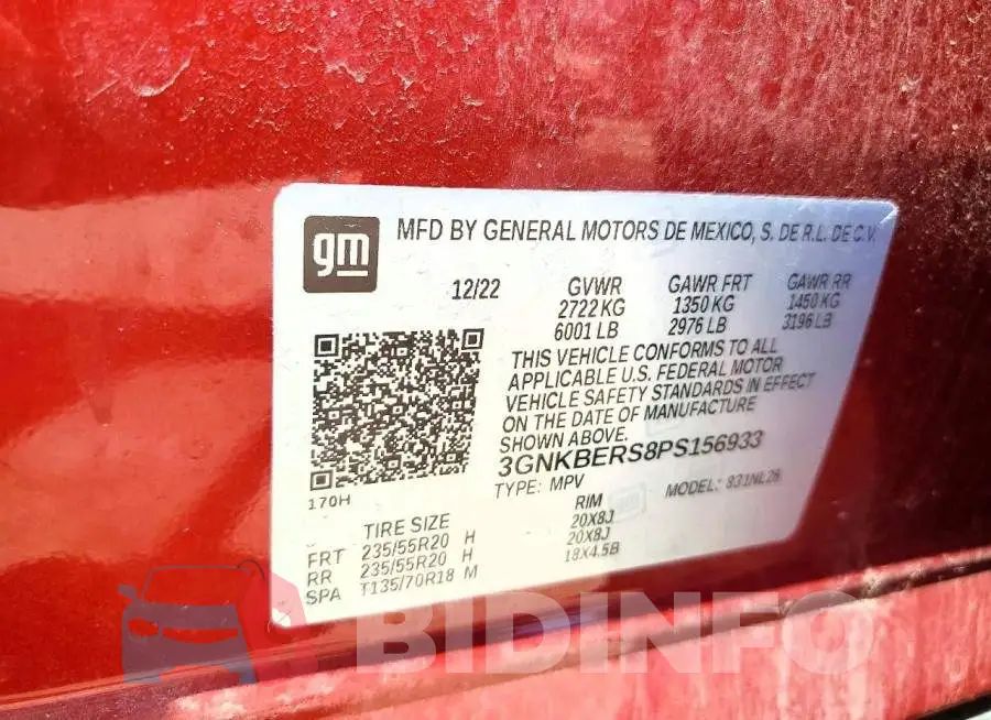 3GNKBERS8PS156933 Photo# 13