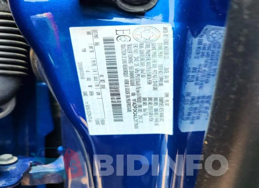 1FADP3K24JL317668 Photo# 12