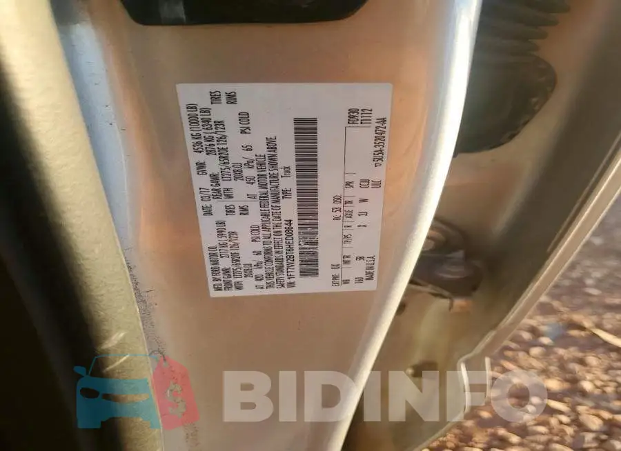 1FT7W2BT6HED08644 Photo# 12