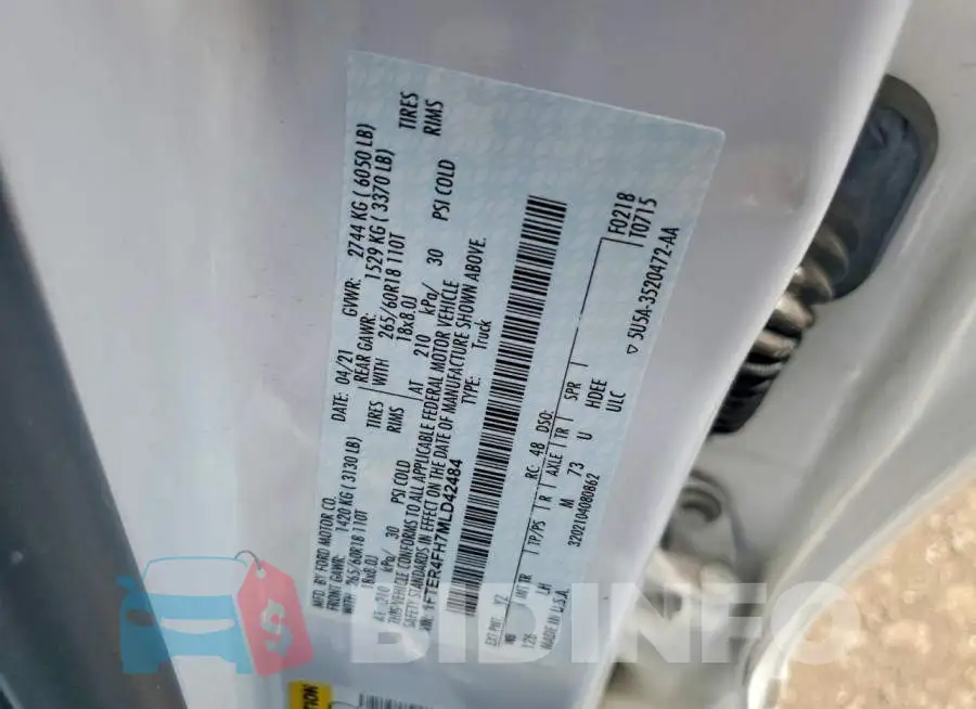 1FTER4FH7MLD42484 Photo# 12