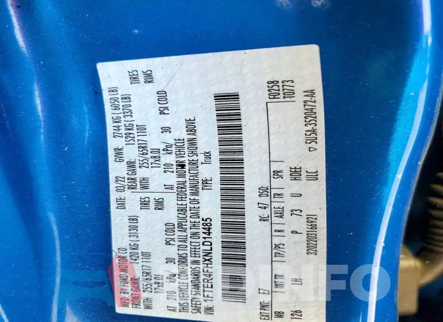 1FTER4FHXNLD14485 Photo# 12