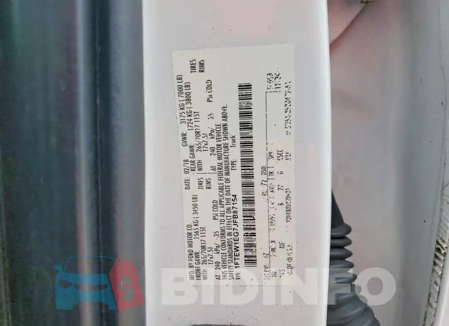 1FTEW1EG7JFB87154 Photo# 12