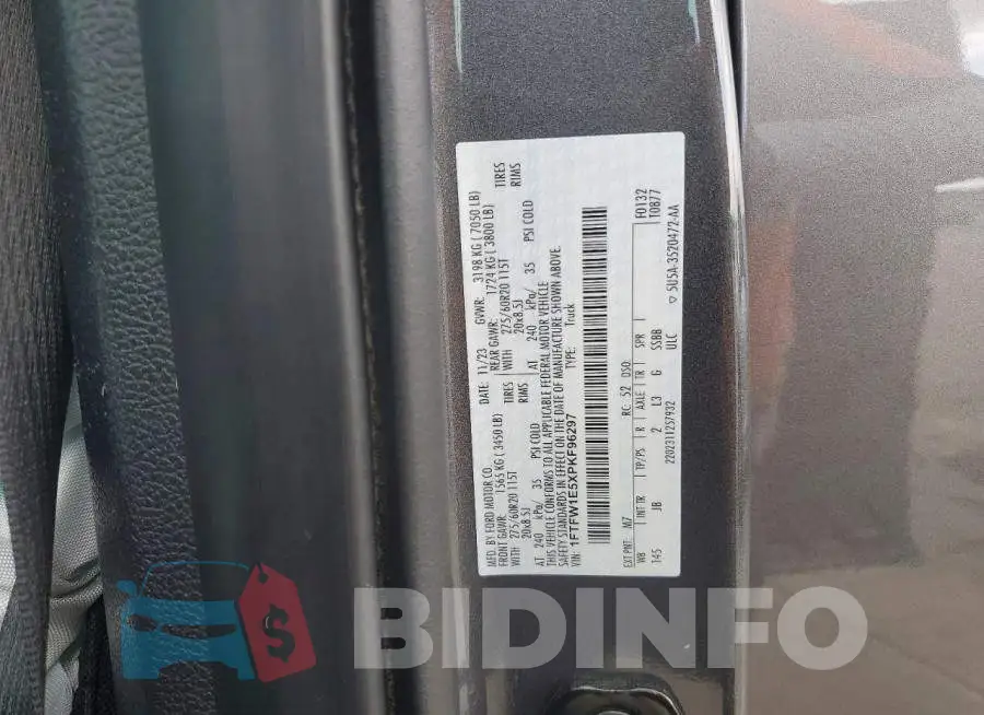 1FTFW1E5XPKF96297 Photo# 12
