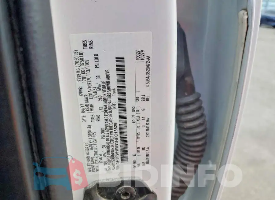 1FTFW1RG1HFC13529 Photo# 12