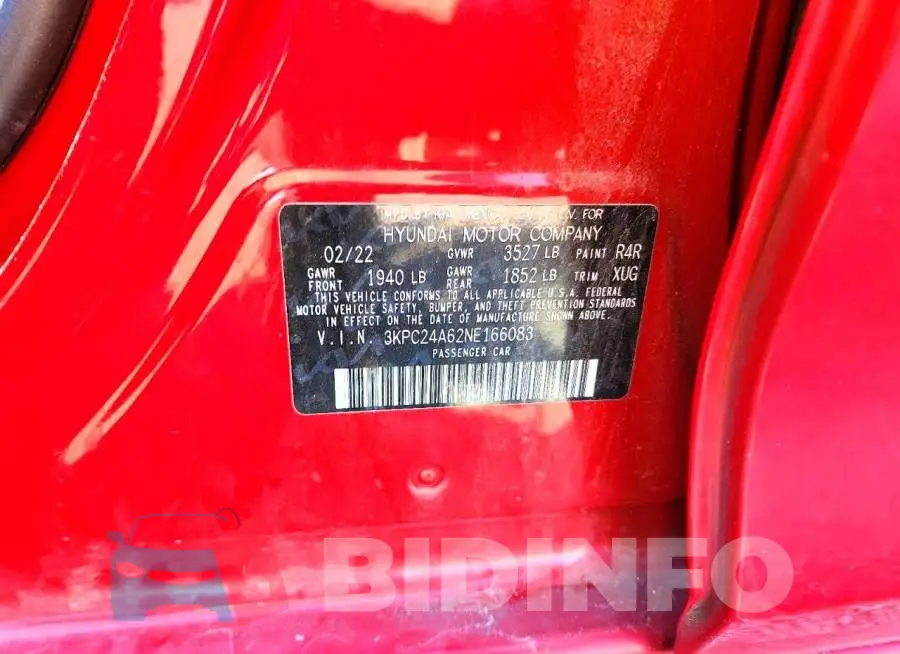 3KPC24A62NE166083 Photo# 12