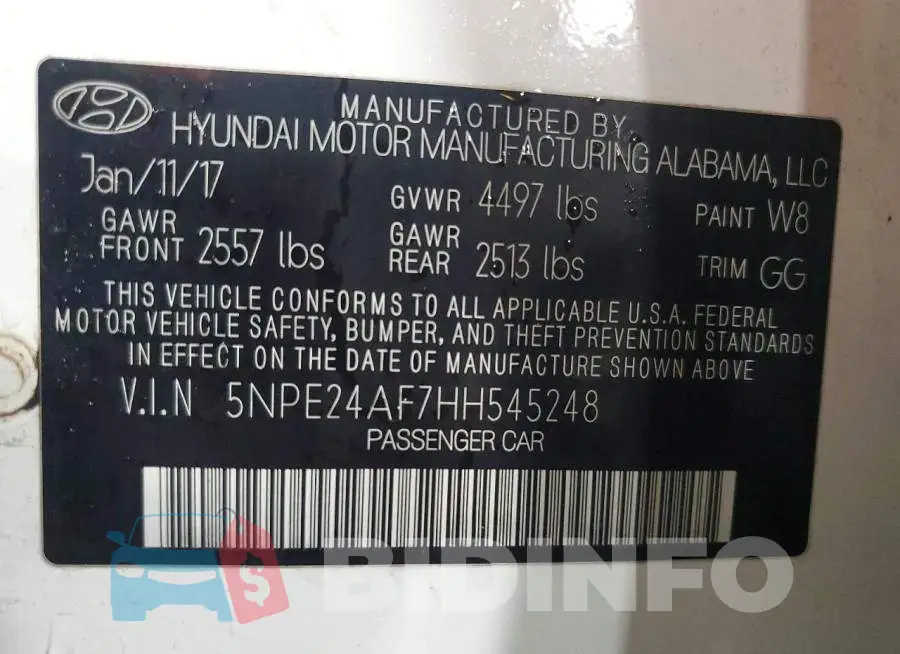 5NPE24AF7HH545248 Photo# 12