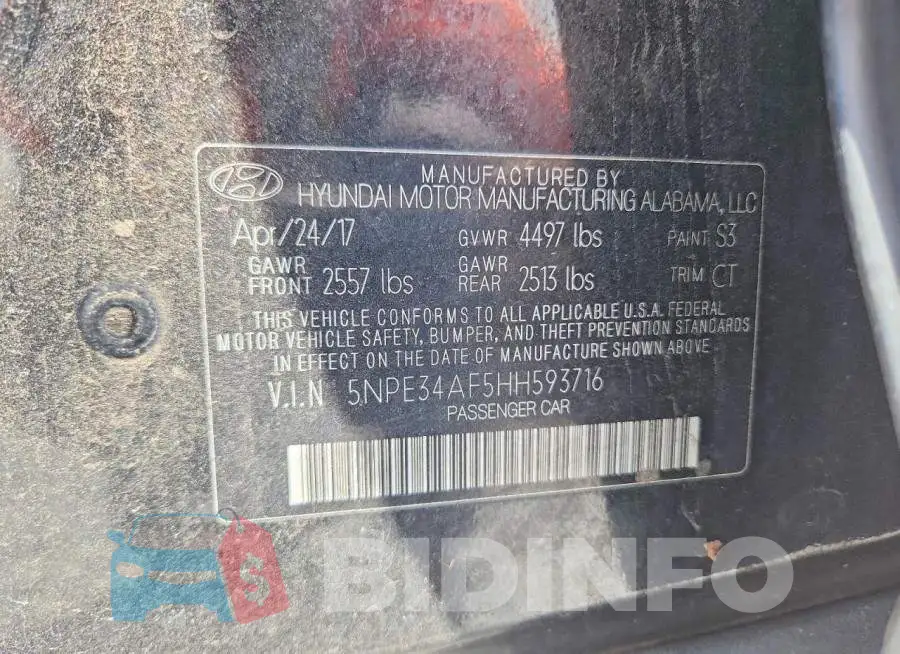 5NPE34AF5HH593716 Photo# 12