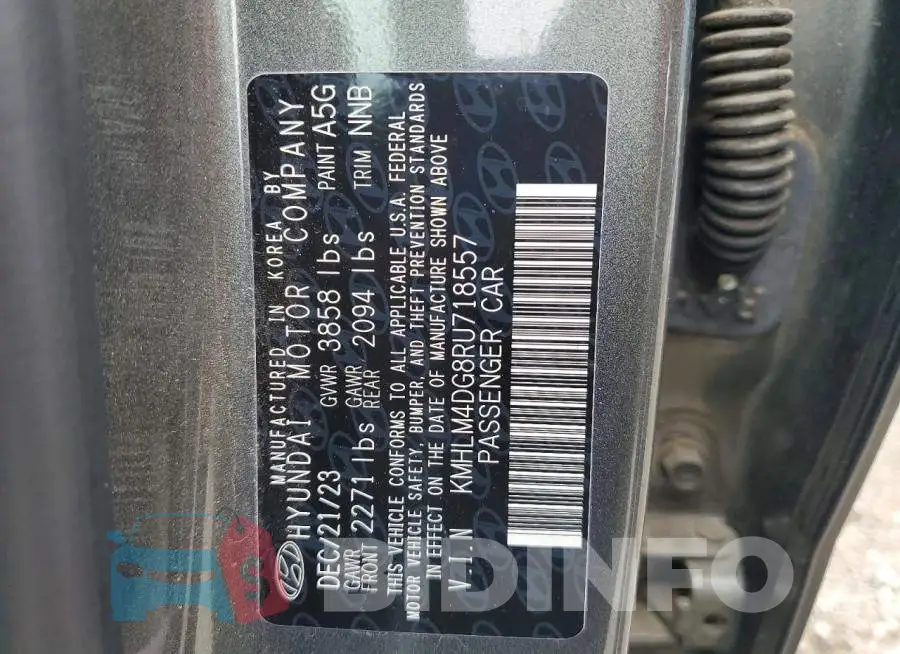 KMHLM4DG8RU718557 Photo# 12