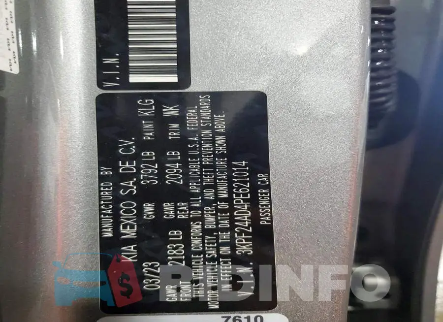 3KPF24AD4PE621014 Photo# 12